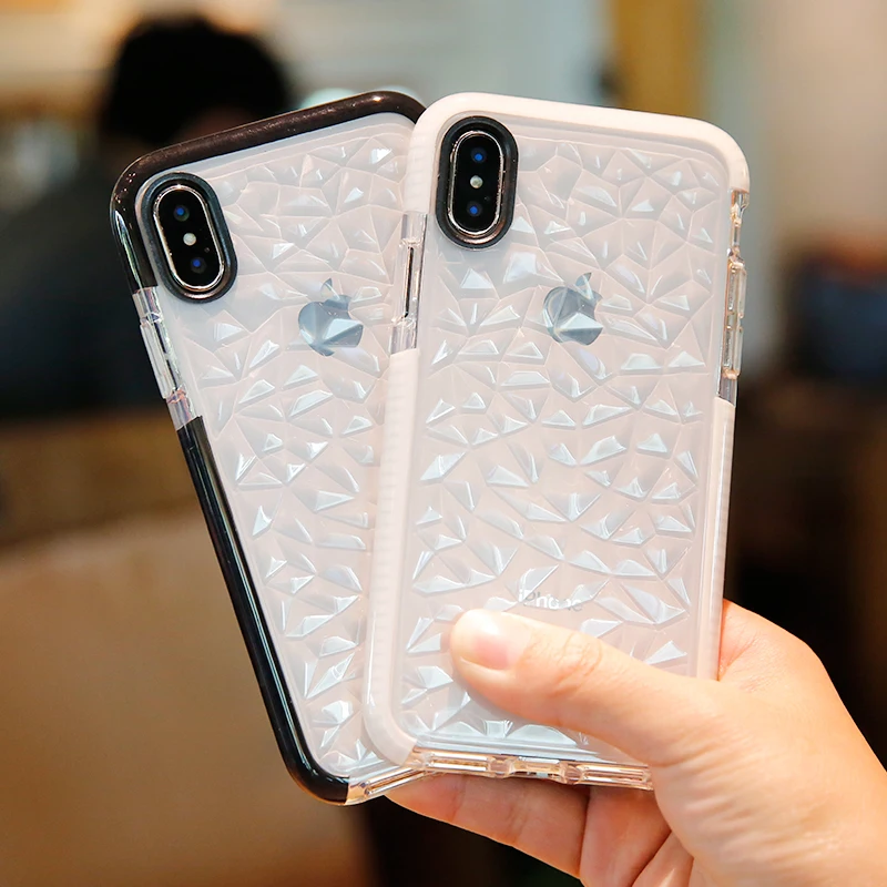 Плотный двухслойный Прозрачный чехол для Samsung S10 S9 S8 Plus S10e Note 9 мягкий из ТПУ iphone XS
