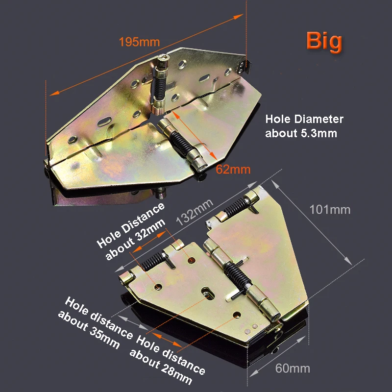 1 шт. обеденный складной шарнир петля бабочка настольная поворотная пластина
