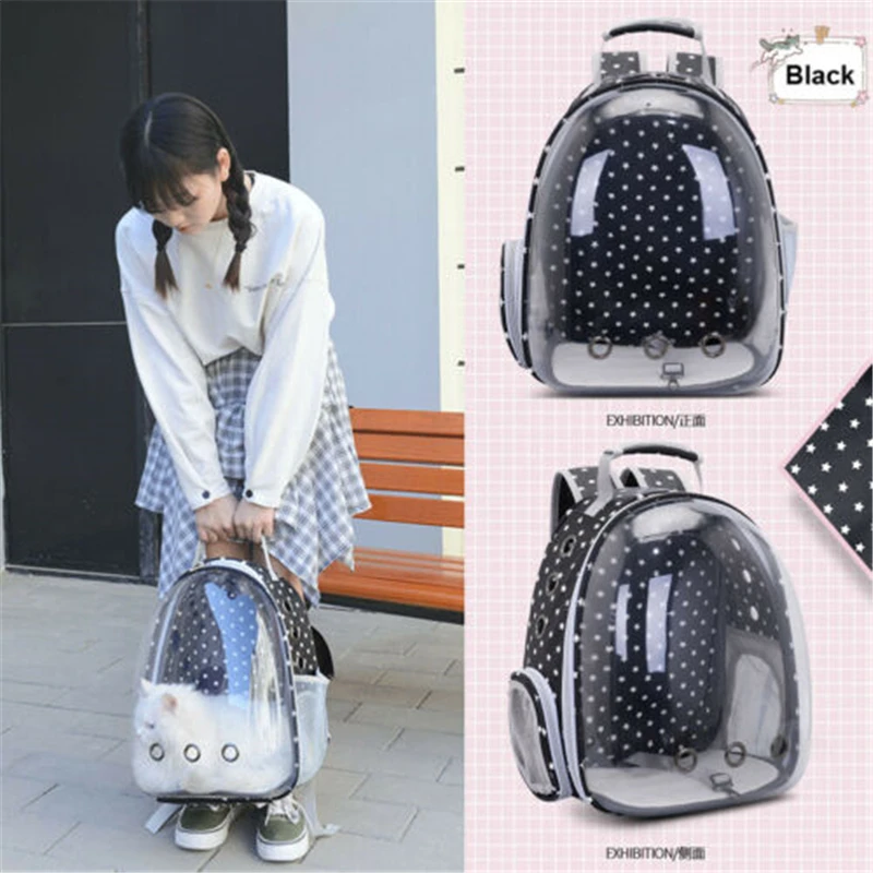 Новая космическая капсула астронавт Pet Cat Рюкзак пузырь окно для котенка щенок