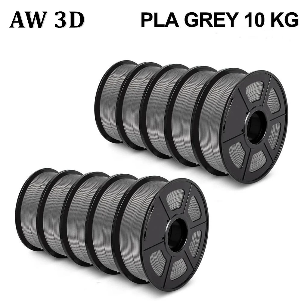 Нити для 3D принтера 10 рулонов 1 кг 75 мм допуск +/ 0 02 кг|Материалы 3D-печати| |