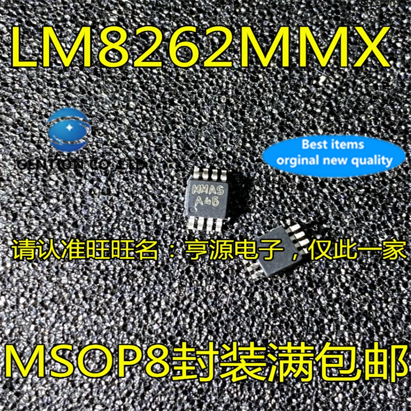 10 шт., LM8262, LM8262MM, LM8262MMX Silkscreen A46 MSOP8, операционный усилитель, микросхема в наличии 100%, новый и оригинальный 10 шт., LM8262, LM8262MM, LM8262MMX Silkscreen A46 MSOP8, операционный усилитель, микросхема в наличии 100%, новый и оригинальный
