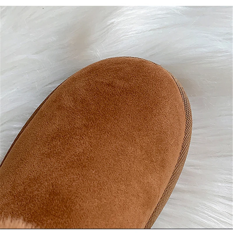 Зимние ботинки женские зимние женская зимняя обувь Теплые ботильоны Bottes Femme |