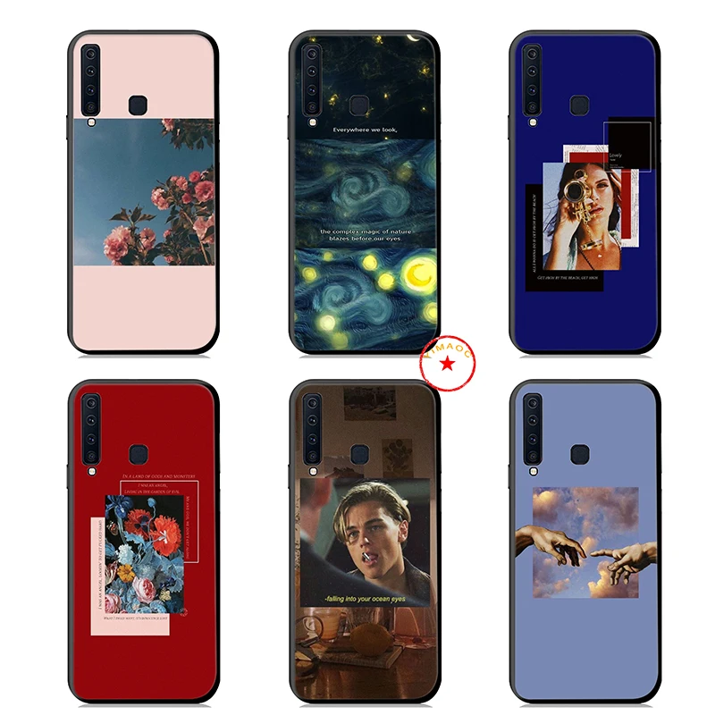 Арт эстетическое Ван Гог Мона Лиза Мягкий силиконовый чехол для samsung Galaxy S10 S10e S9 S8