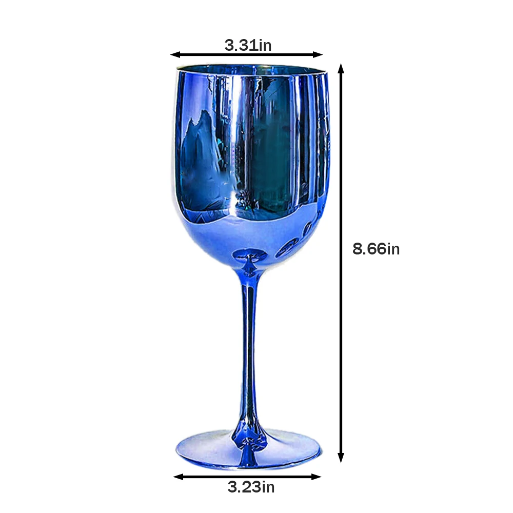 

1PC Wine Party White Champagne Coupes Cocktail Glass Champagne Flutes Wine Cup Goblet Plating Plastic Beer Glass Whiskey Cups
