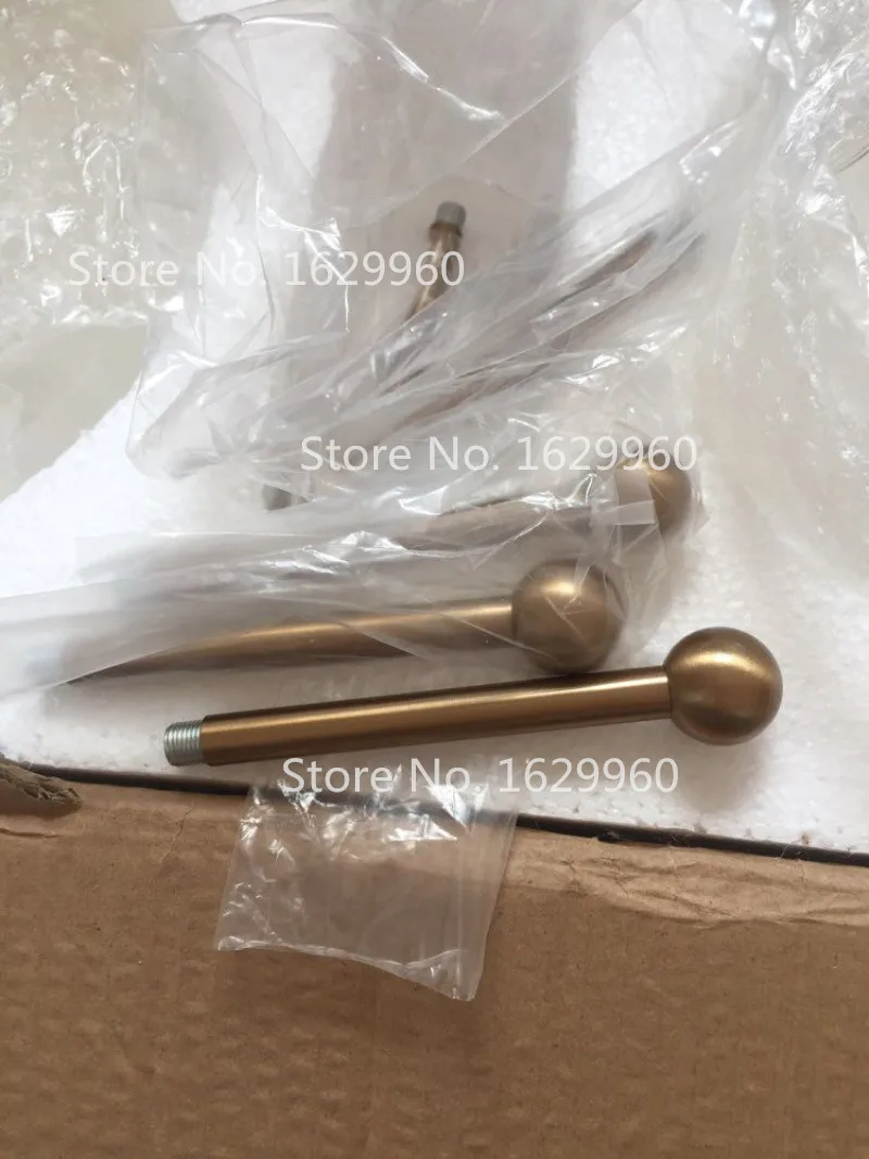 Современный дизайн стеклянный шар люстра 6 головок прозрачный пузырчатый