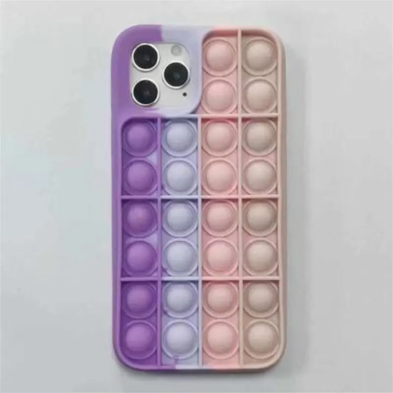 

10Pcs / batch of puzzle decompression toy mobile phone case for iPhone 12 mobile phone rodent control pioneer mobile phone case