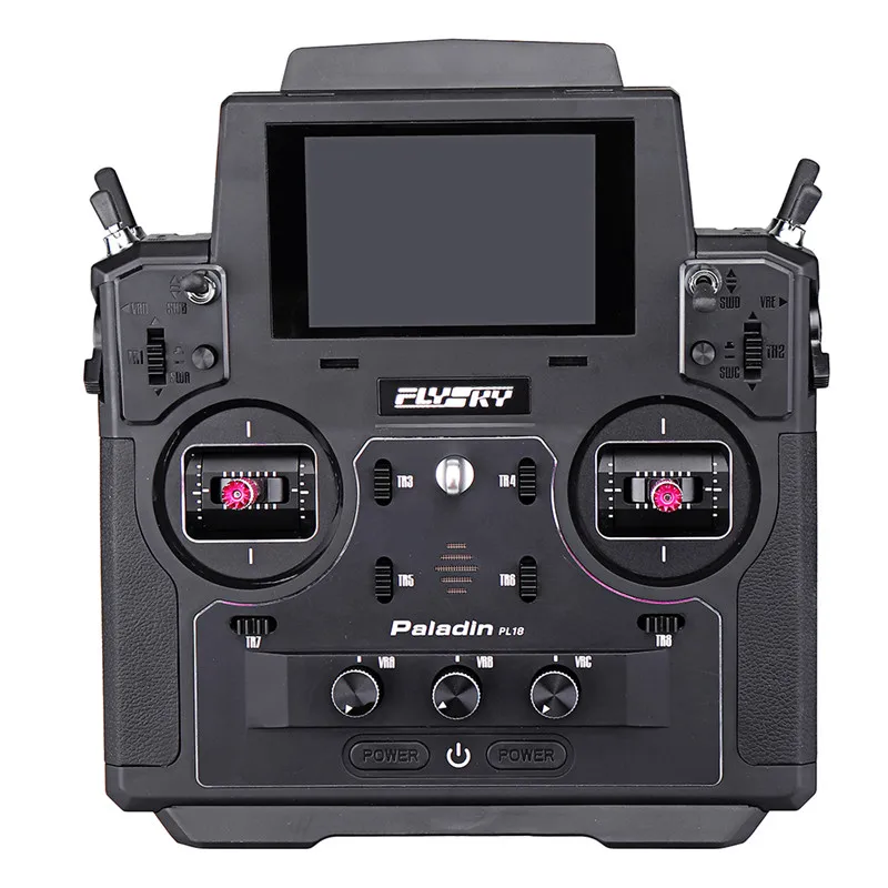 Flysky FS PL18 Paladin 2,4G 18CH радиопередатчик для RC беспилотный самолёт с FS-FTr10 приемником HVGA 3,5 дюймов TFT сенсорный экран