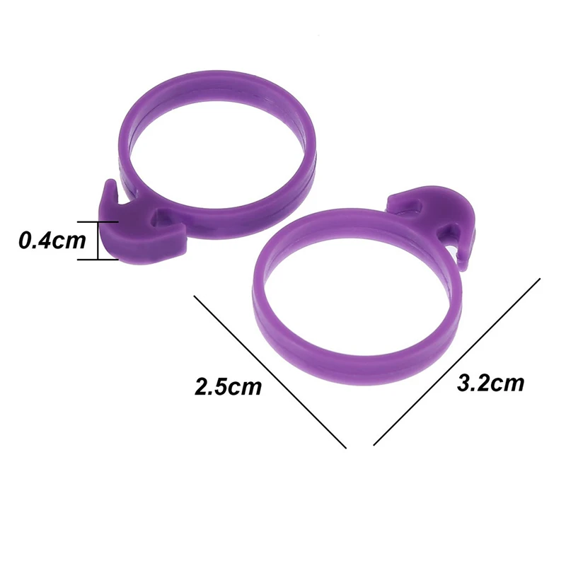 Силиконовые Завязки для мешков 10 шт. многоразовые украшения кондитерских