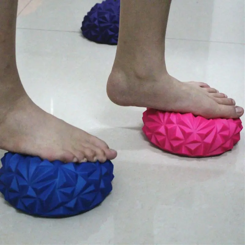 Йога половина мяч физический фитнес оборудование для тренировки баланса Точка