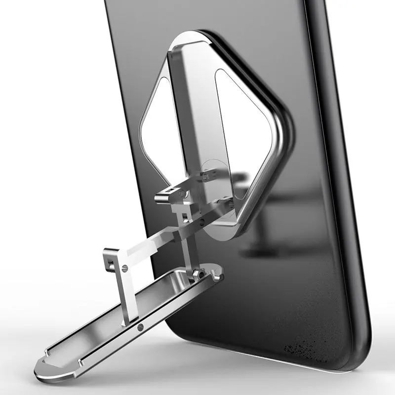 

2in1 Magnetic Car Phone Holder Foldable Mini Portable Desk Stand Universal Metal 360 Lazy Storage Bracket Cellphone Accessories