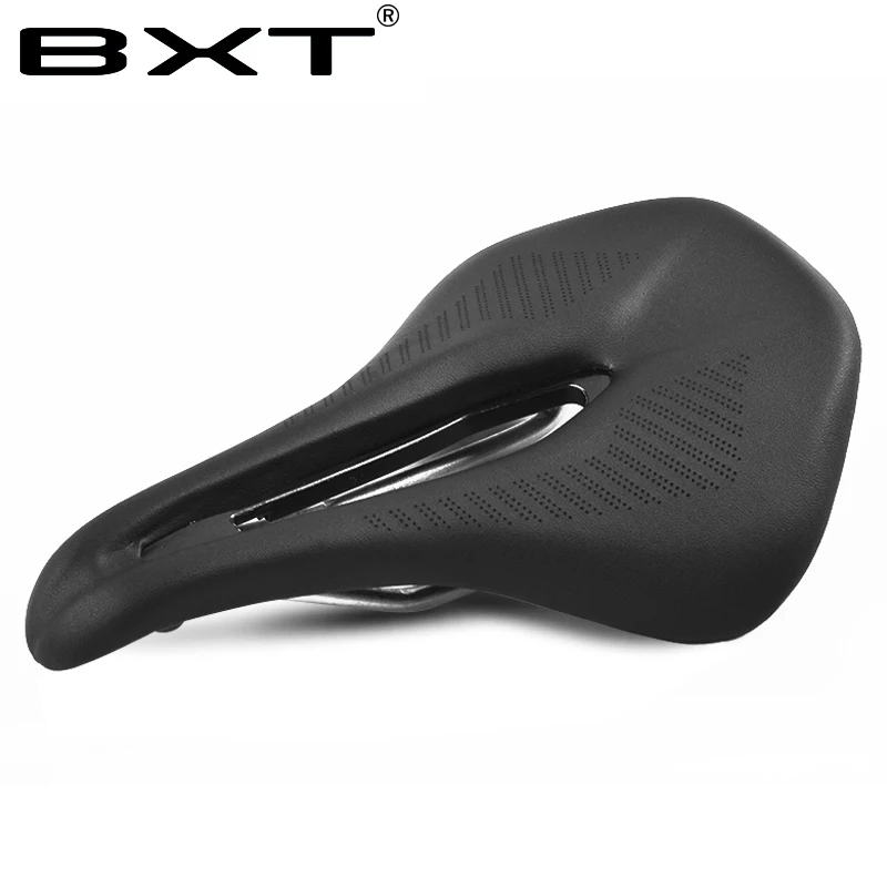 BXT велосипедное седло, удобное для горного/горного велосипеда, кожаное сиденье, мягкая Противоударная велосипедная Подушка, велосипедное седло, запчасти для велосипеда