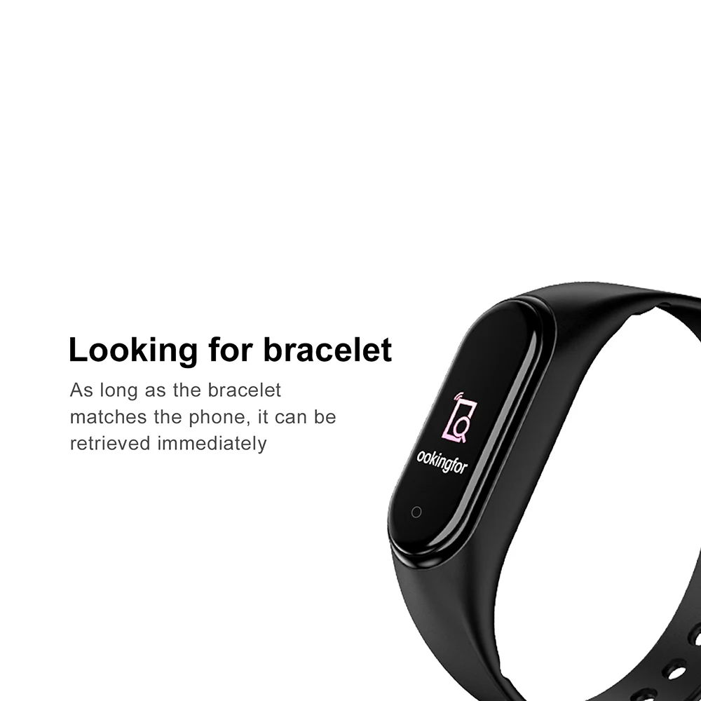 M4 Smartband фитнес трекер Smartwatch активности браслет Bluetooth водонепроницаемый монитор артериального давления для мужчин и женщин