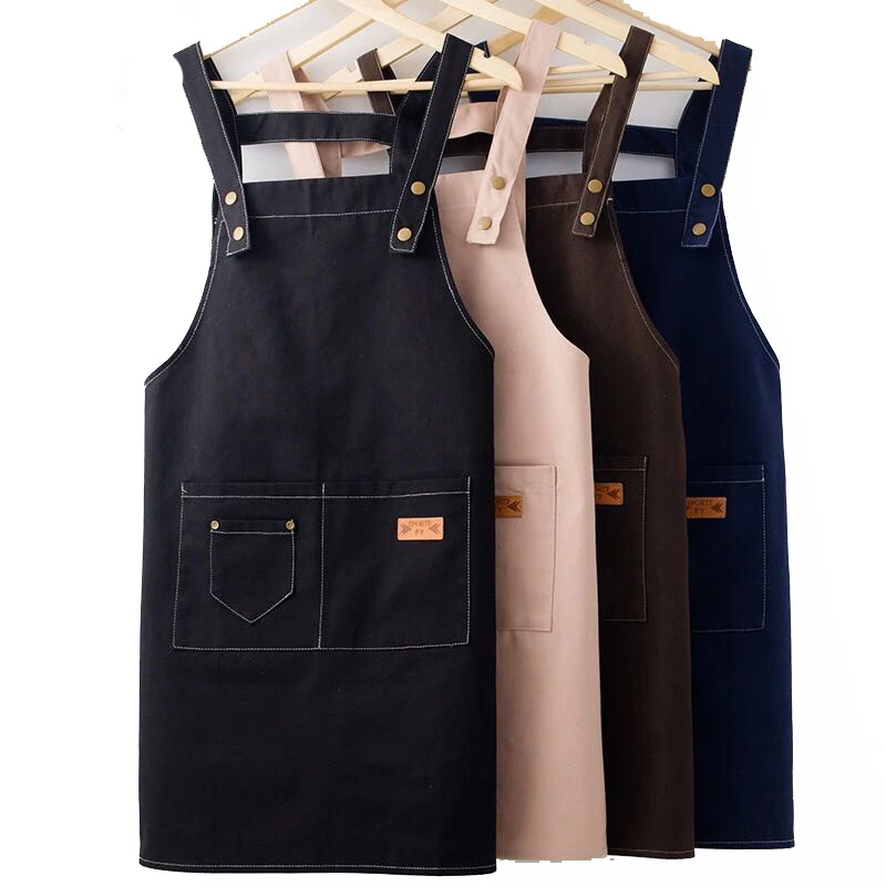 Фартук в комплекте с логотипом на заказ оптовая продажа нагрудник для кухни