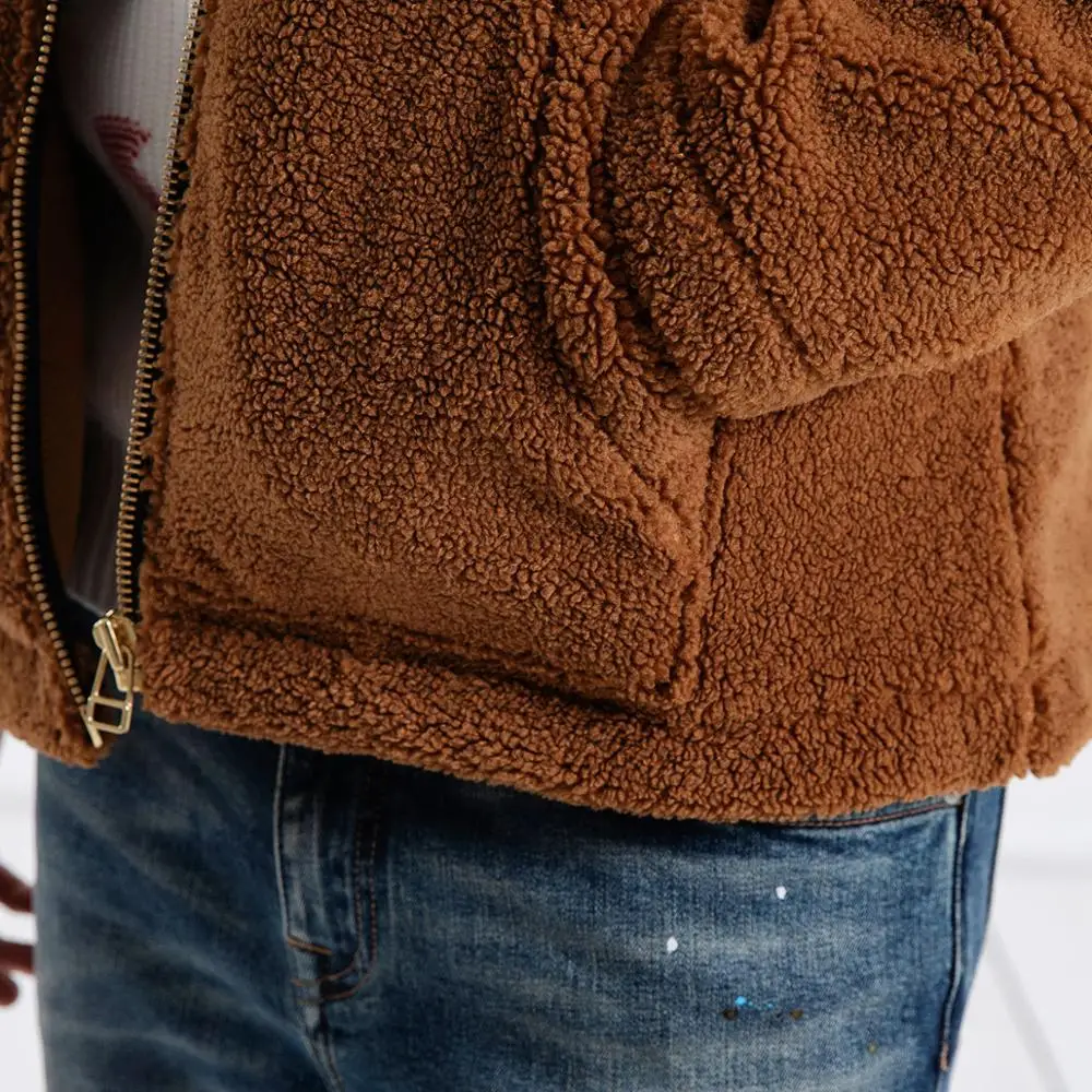 SIMWOOD зима осень новая берберская флисовая куртка мужская повседневная с