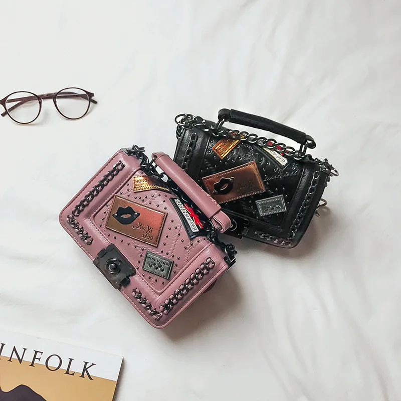 

2021 New Woman Shoulder Bag High Quality Texture Chain PU Diagonal Bag Fashion Luxury Handbag Female Cosmetic Bag Shopping Bag