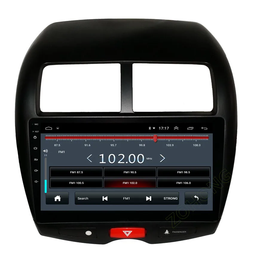 10,2 дюймов 2.5D 4G DSP 36EQ Android 9,0 Автомобильный мультимедийный dvd-плеер для Mitsubishi ASX Авторадио автомобильный gps навигатор стерео радио BT