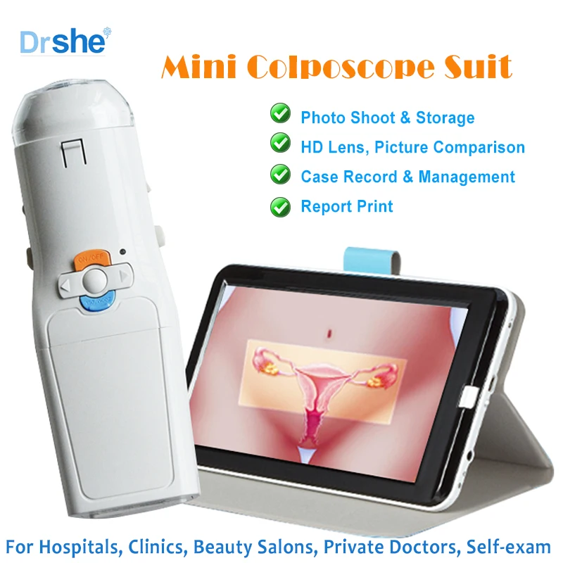 

Portable Digital Video Electronic Self-exam Speculum FA2 with 3000000 Pixels with Display Screen Medical Miniscope Suit