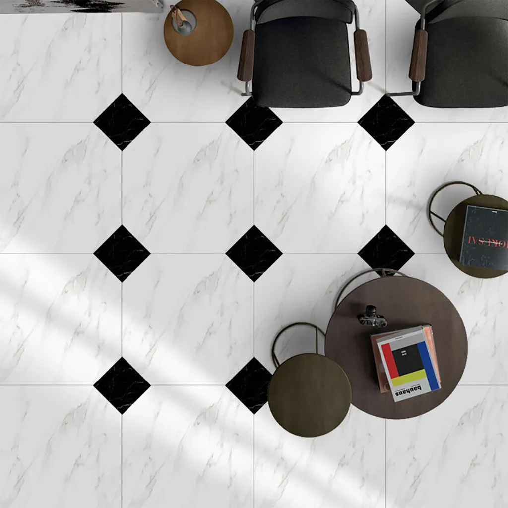 20 pcs/Set PVC Self-adhesive Ceramic Tile Sticker Removable Art Wall Decals Simulation Marble Waterproof Plane | Дом и сад