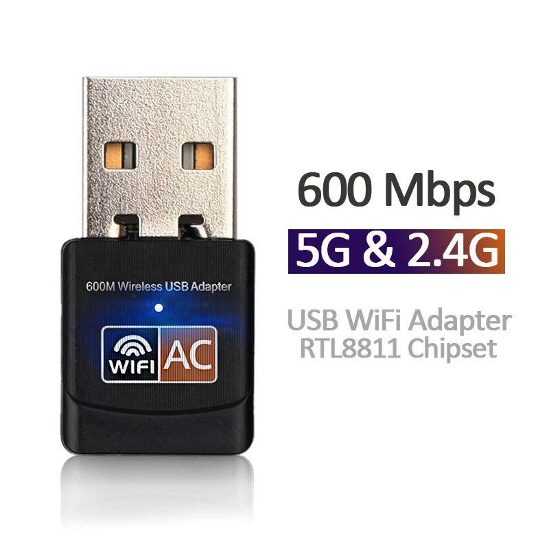 Wi Fi адаптер USB 2 4 ГГц ресивер беспроводная сетевая карта 1 шт. шт.|Сетевые карты| |