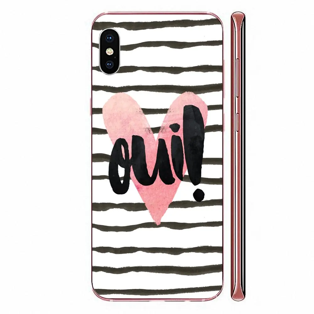 Мягкий ТПУ чехол с розовым сердцем в полоску для Sony Xperia Z Z1 Z2 Z3 Z4 Z5 compact Mini M2 M4 M5 T3 E3 E5