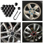 SPEEDWOW 20 шт. 19 мм Автомобильный Стайлинг крышка винта ступицы Пылезащитная колпачки на Колесные гайки автомобиля крышка винта ступицы автомобиля Специальная розетка