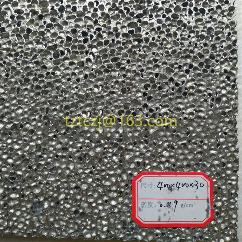

Closed-cell foam aluminum 6mm 8mm 10mm 15mm/ Decorative foam aluminum plate for indoor and outdoor exhibition hall