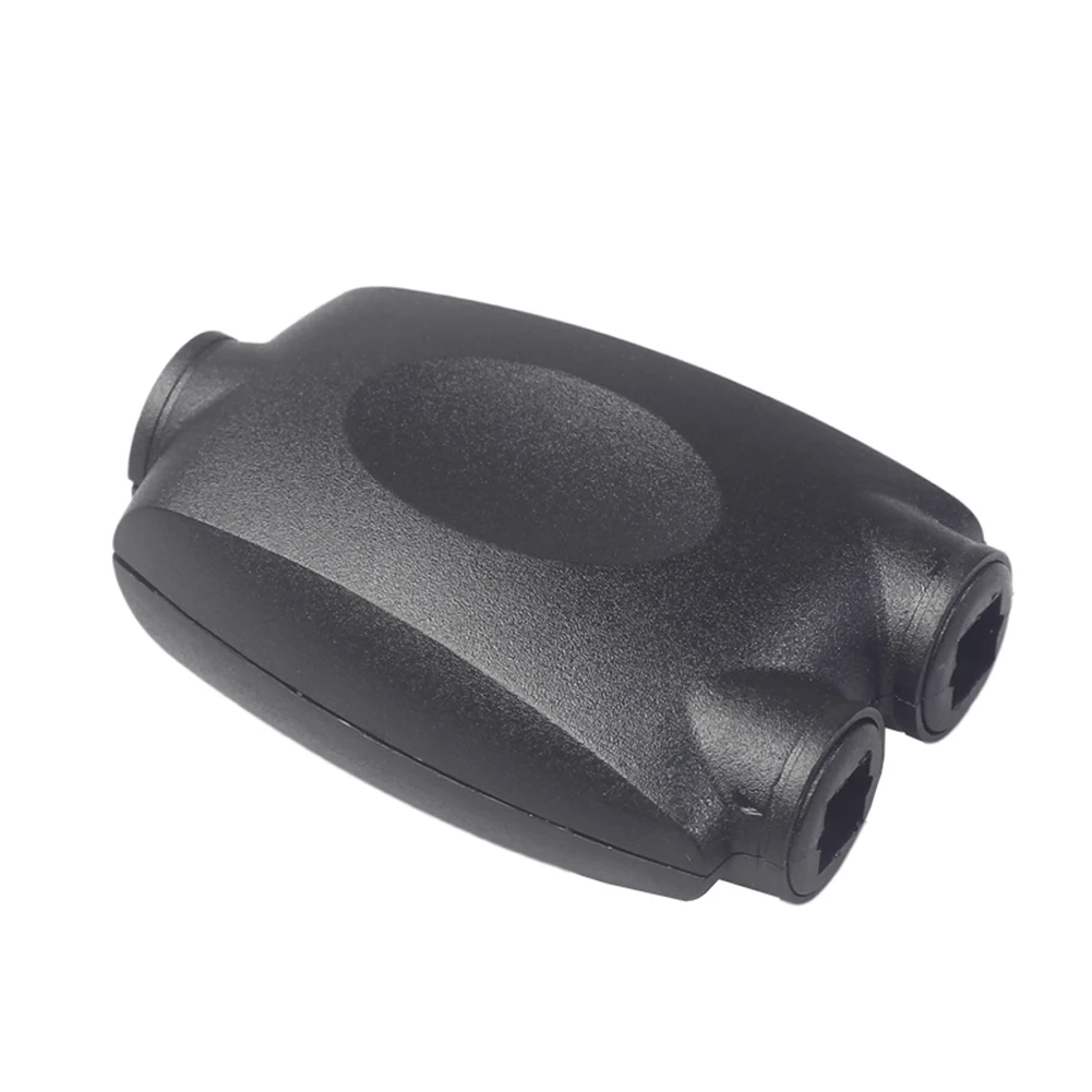 SPDIF 1 вход 2 выход двойной порт оптоволоконный гнездо-гнездо Аудио разветвитель