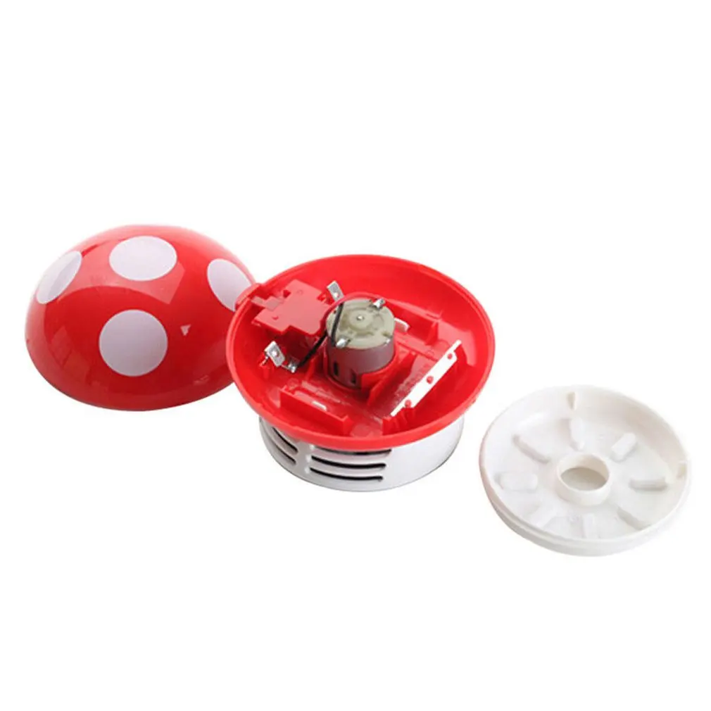 Портативный милый мини грибной угловой стол для пылесоса уборочная машина