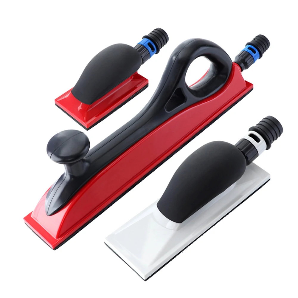 

Шлифовальный блок, универсальный шлифовальный блок для извлечения пыли держатель наждачной бумаги 5-16,5 дюйма, шлифовальный блок для полиро...