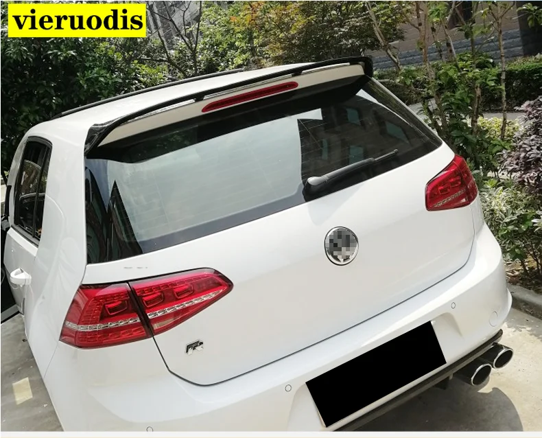 Спойлер для VW gti mk7 задний спойлер из АБС-материала Volkswagen Golf MK7 2014-2016 | Автомобили и
