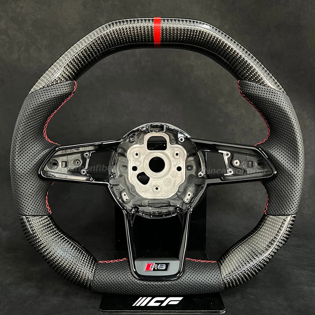 

Изготовление на заказ рулевое колесо из углеродного волокна для Audi S3/RS3, S4/RS4, S5/RS5, D6/RS6, S7/RS7, R8, TT/TTRS