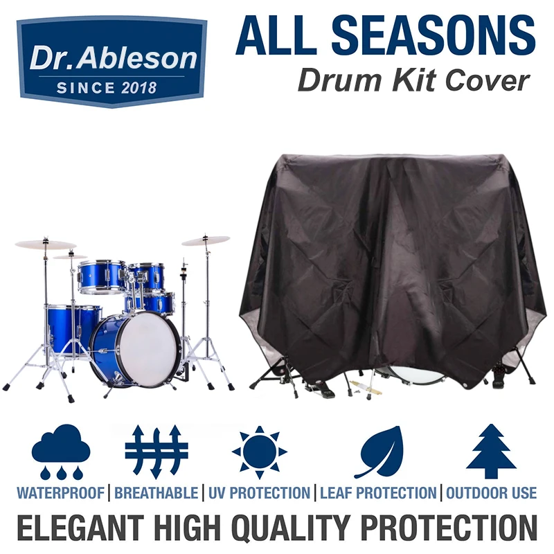 Прочная 420D ткань Оксфорд водонепроницаемая Пылезащитная Крышка для барабана