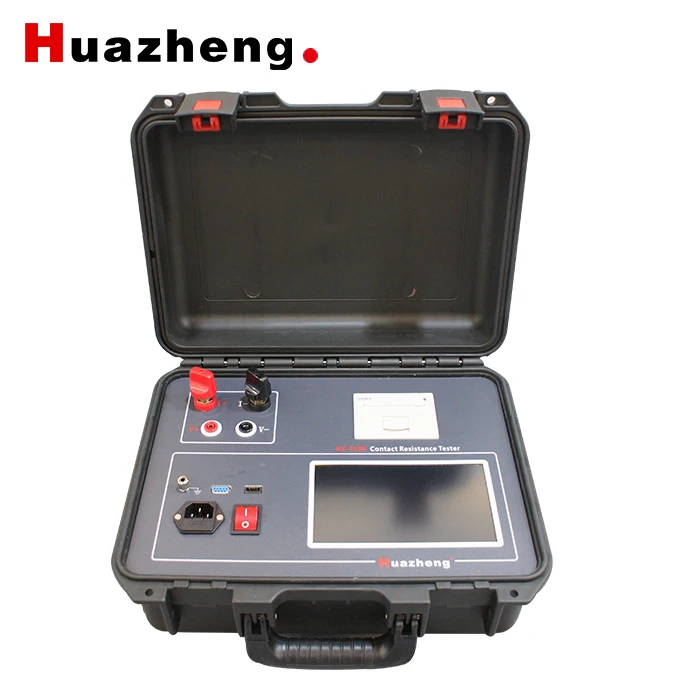 

High accuracy Digital loop resistance meter Portable dc100a circuit breaker contact resistance tester