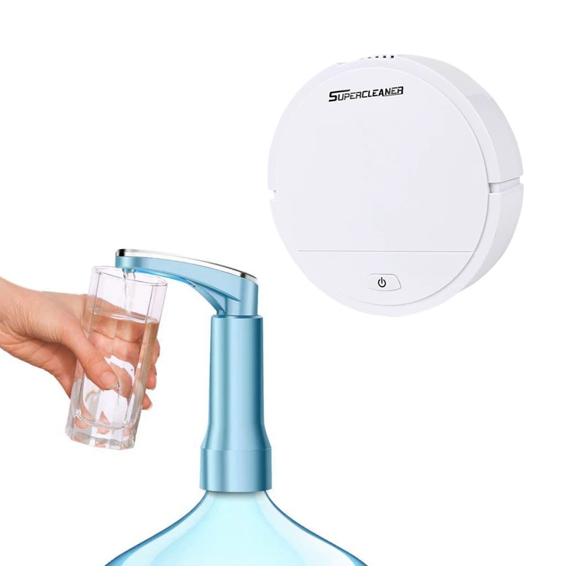 

Дозатор для бутылки с водой на 5 галлонов, автоматический диспенсер для питьевой воды с роботом-пылесосом, влажная уборка