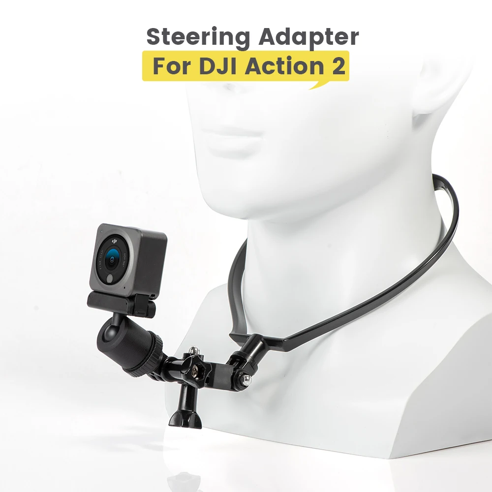 

DJI Action 2 Portable Hanging Neck Stand Anti-lost Lanyard Bracket for FIMI PALM /Insta 360/GoPro Sports Camera Accessories