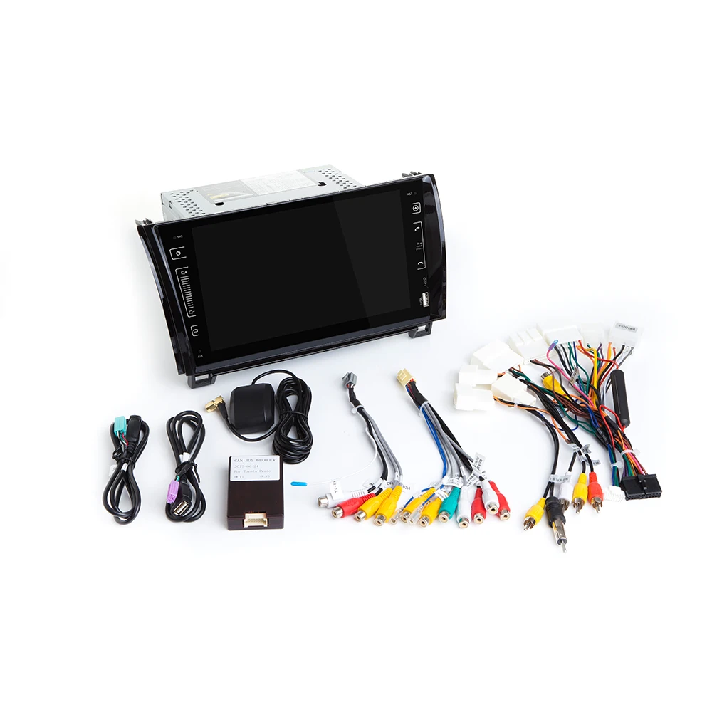 Автомагнитола IPS DSP 4 Гб 64 2 Din Android 10 мультимедийный плеер для Toyota Sequoia Tundra 2007-2013