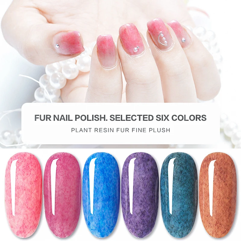 

Плюшевый Гель-лак для ногтей отмачиваемый УФ светодиодный лак для ногтей все для маникюра растительный полимер Полупостоянный лак Гибридн...