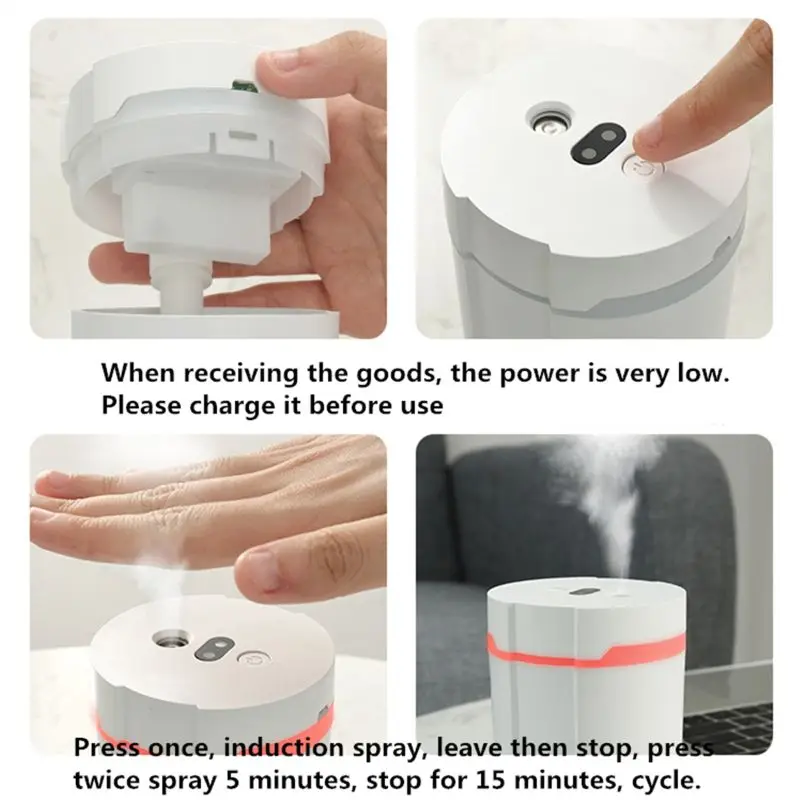 

Hand Washing Machine Can Hold Alcohol Also Air Humidifier For Home Car USB MOLF