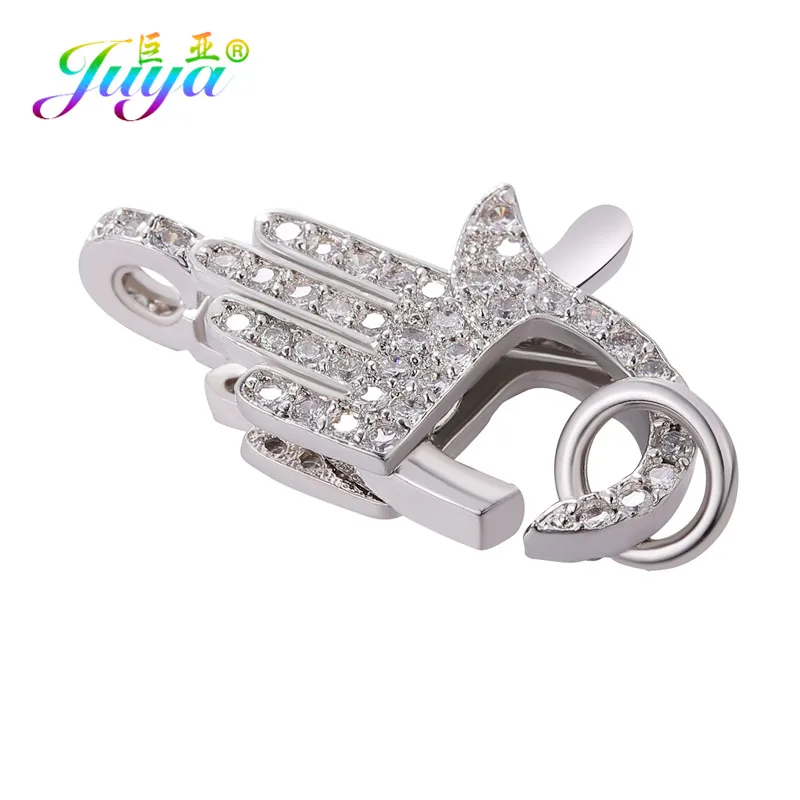 Juya 18K Reales Gold Überzog Zubehör Verschluss Verschluss Hummer Schließe Material Für DIY Hand Perlen Perlen Schmuck Machen – Detail 22