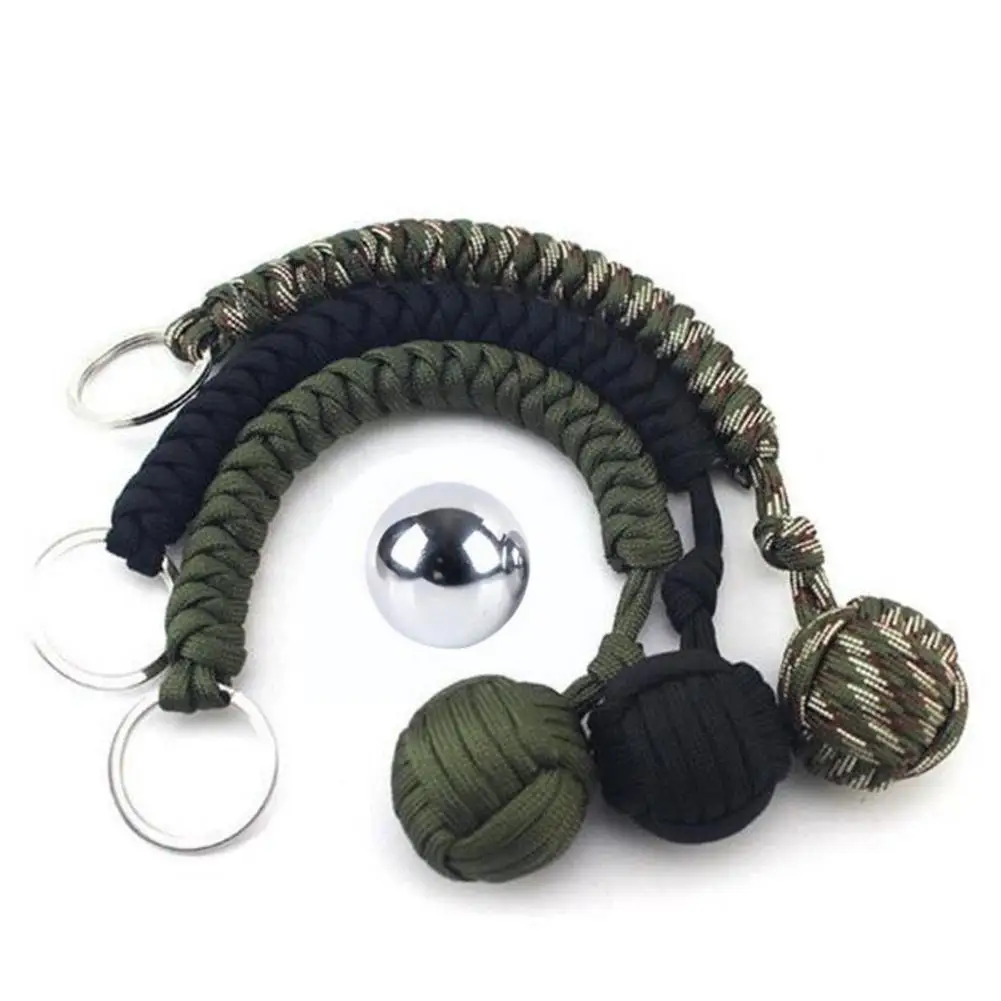 

Circular Umbrella Rope Sports Equipment Mon Accessories Ring Fist Chain Self-defense Ball Crafts Outdoor Pend M1z7