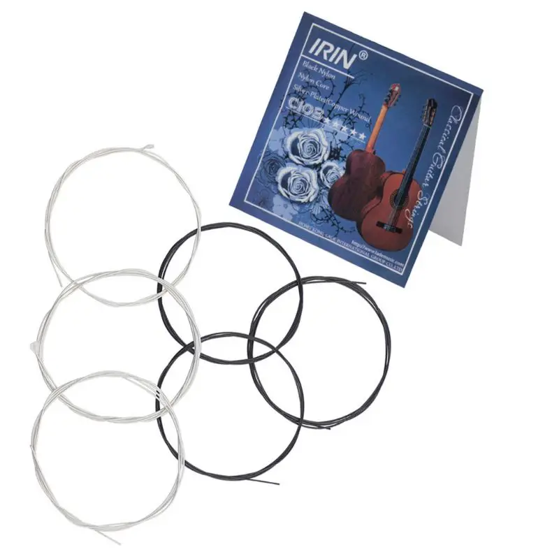 

New Guitar String Black Nylon Silver Plated C103 028-043 For Classic 6 string