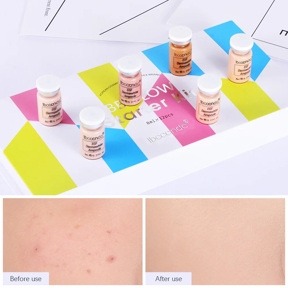 

12pcs Beauty Glow BB Cream Kroen Beauty Serum Effective Brightening Serum Cosmetic For Skin Moisturizing Anti-Aging