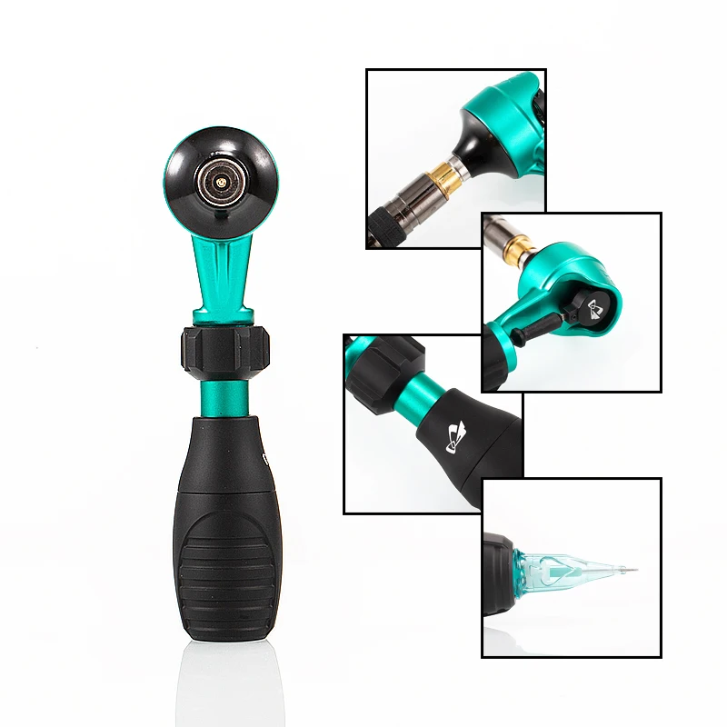 O.G шумный мальчик машина роторная портативная Татуировка ручка трава зеленая