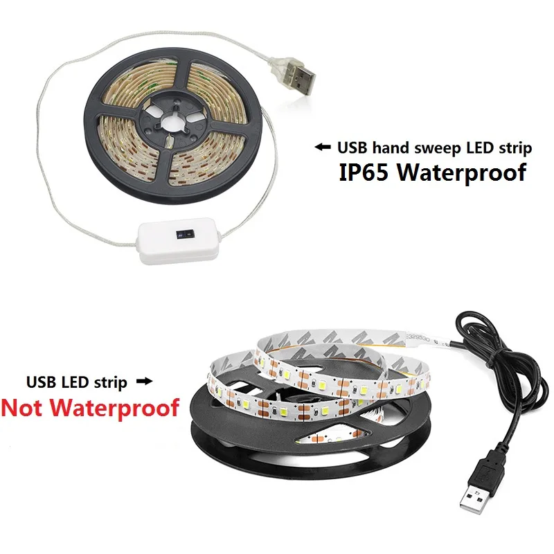 Светодиодные светильники для чтения освещение книг с датчиком движения рук 5 в