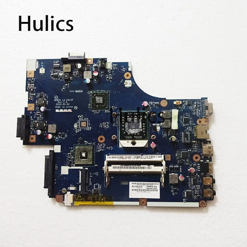 Оригинальная материнская плата для ноутбука Hulics NEW75 LA 5912P MBNA102001 Acer aspire 5551 Emachines E640