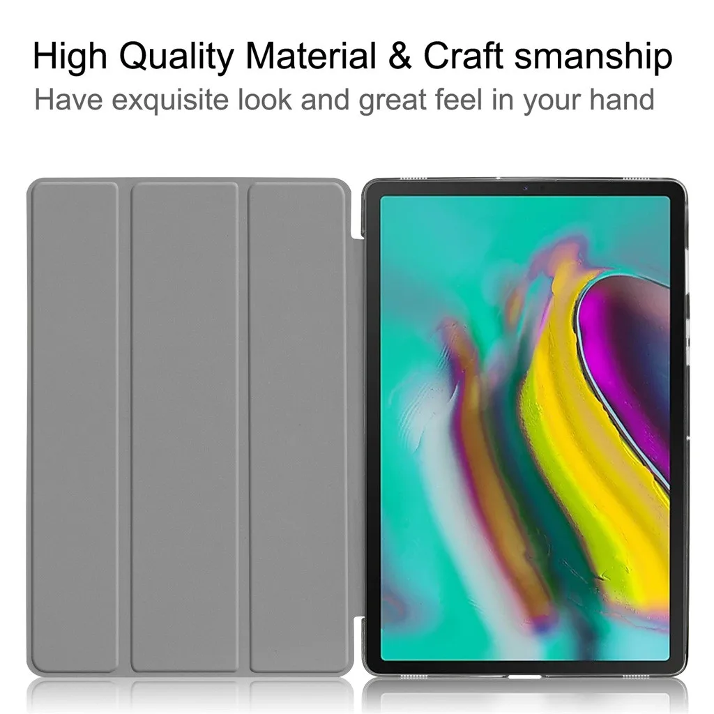 Горячий защитный чехол для Samsung Galaxy Tab S5e 10,5 T720 T725 чехол с автоматическим сном/пробуждением# T2
