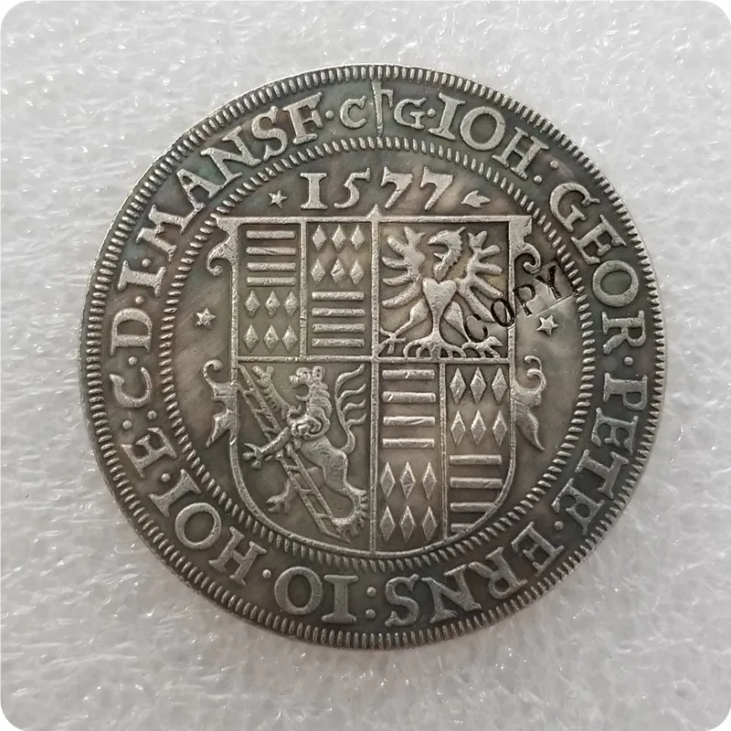 Копия монет #2 _ 1577 памятные монеты копия медаль коллекционные монеты|Безвалютные