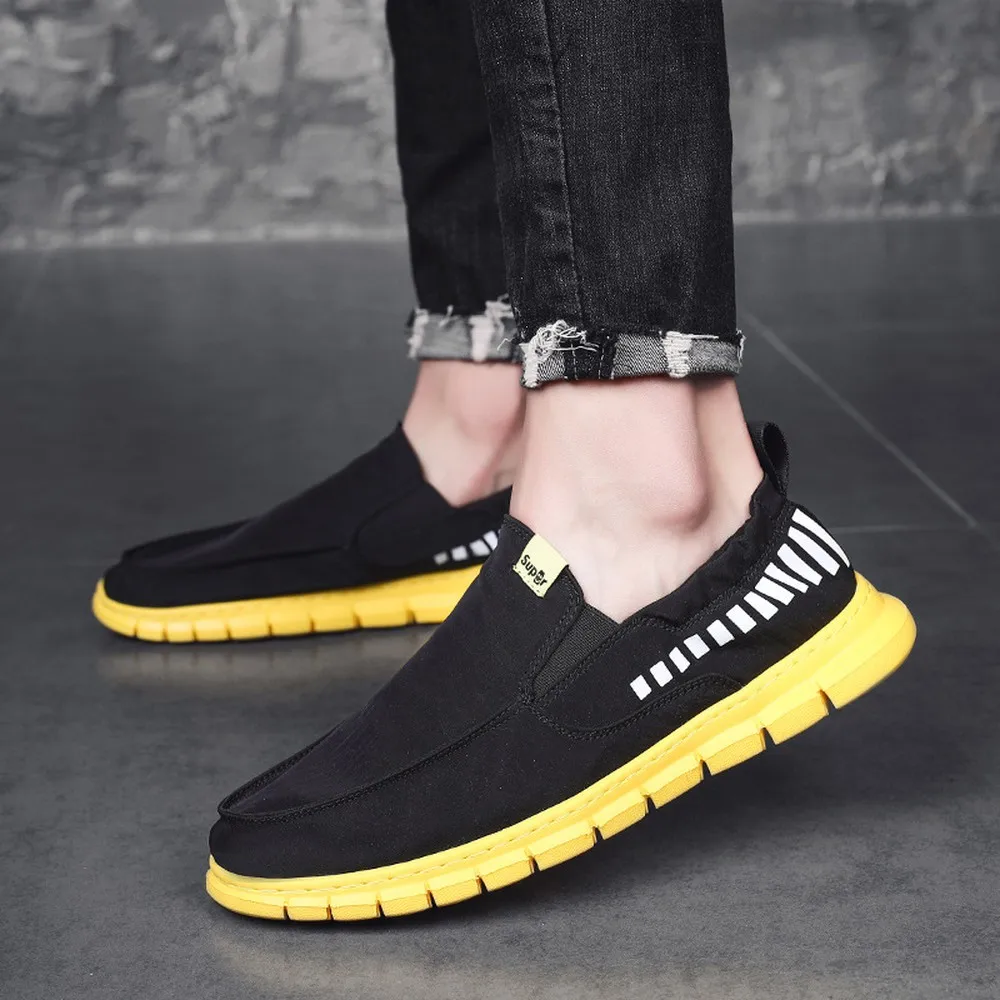 

Original Sneakers Slip-on Walking Shoes Breathable Lightweight Casual Running Sneakers Tenis Sail Cloth Shoes Me Leisure