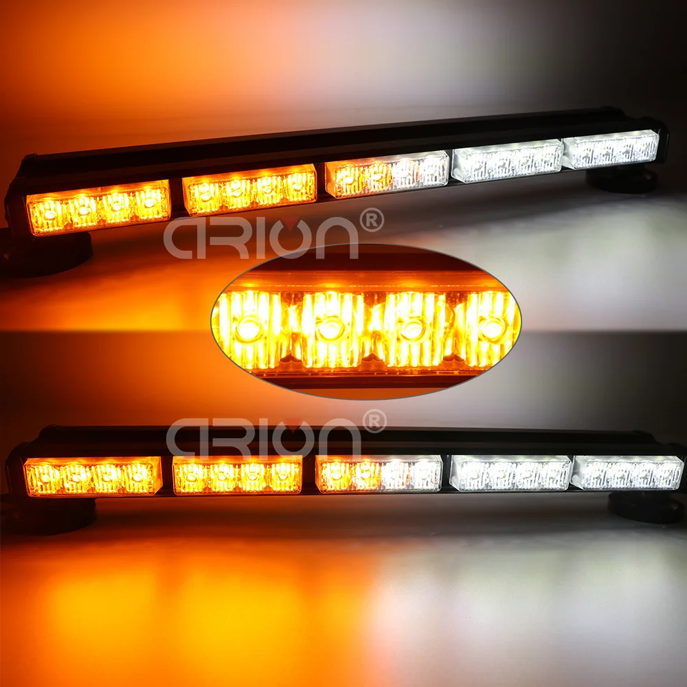 Двухсторонний стробоскоп с 16 64 светодиодами 36 Вт|car amber lights|work led light barled flash work |