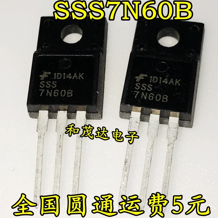 Новый и оригинальный SSS7N60B 7N60B N MOS600V 7A TO 220F|Индукторы| |